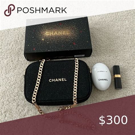 chanel makeup gift set|Chanel 2022 holiday gift set.